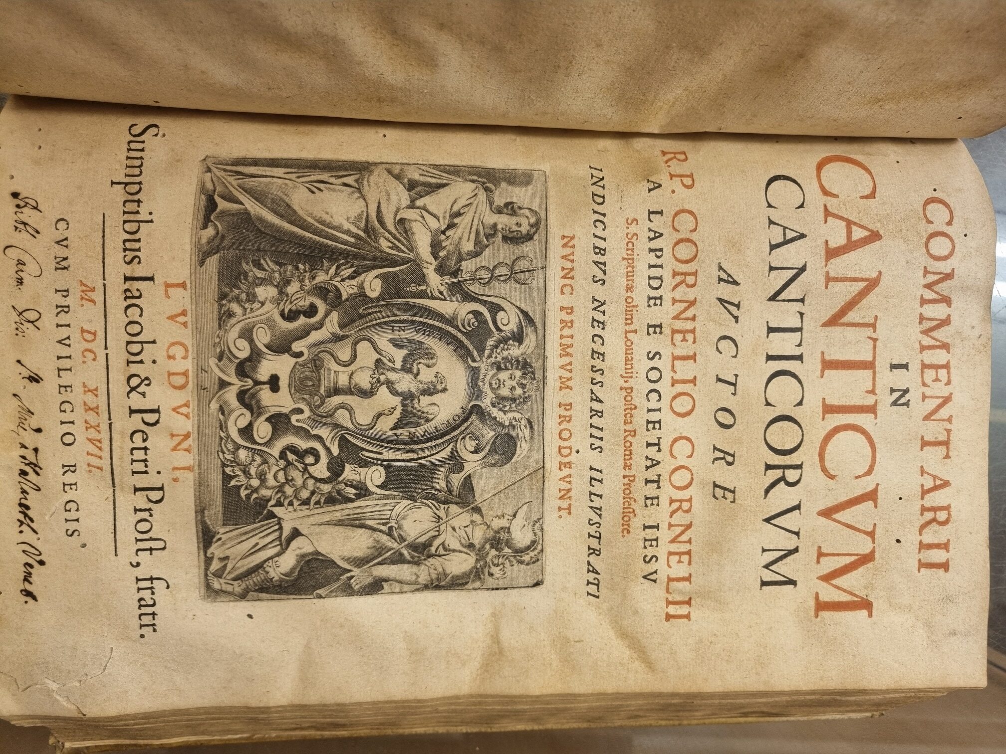 Commentarius in Ecclesiasten, Canticum Canticorum et Librum Sapientiae. - immagine 3