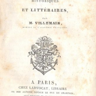 Nouveaux Melanges Historiques et Litteraires.