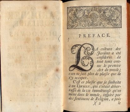 Le jardinier solitaire ou dialogues entre un curieux et un jardinier solitaire, contenant la methode de faire, et de cultiver un jardin fruitier, et potager, et plusieurs experiences nouvelles.