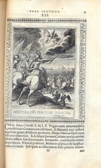 Basilica SS. Udalrici et Arae Imperialis Monasterii Ord. S. Benedicti Augustae Vindel. Historice descripta atq aeneis figuris illustrata. Cum brevi chronico eiusdem usquè ad nostra tempora, curis secundis et auspicys. Rndissimi & Amplissimi in Christo P. ac. D. Dni Bernardi Monastery èiusdem abbatis S. Caesarea Maiestatis Capellani.