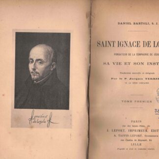 Saint Ignace de Loyola.