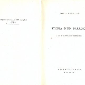 Storia d'un parroco.