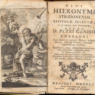 Divi Hieronymi Stridonensis epistolae selectae, et in libros tres distributae.