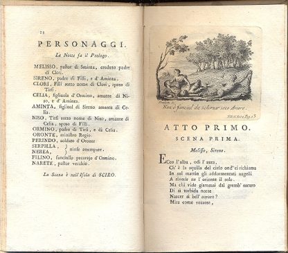 Teatro pastorale drammatico dle secolo XVII (Parnaso italiano).