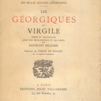 Les Georgiques di Virgile.
