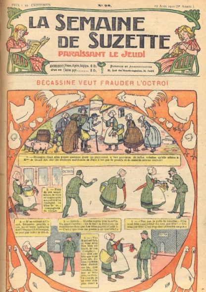 La Semaine de Suzete. Rivista settimanale illustrata, diretta da Henri Gautier.