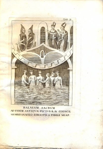 De Sacris Christianorum Balneis. Liber singularis secundis curis emendatior et auctior.