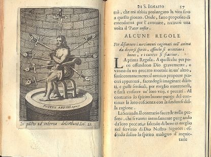 Esercizj spirituali di S. Ignazio di Loiola. Approvazione degli Esercizi e concessione d'Indulgenza Plenaria per chiunque fà gli esercizi nella casa della medesima compagnia per otto giorni.