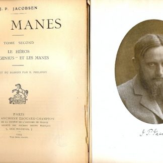 Les Manes. Traduit du Danois par E. Philipot avec une preface par Kr. Nyrop.