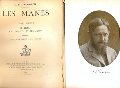 Les Manes. Traduit du Danois par E. Philipot avec une preface par Kr. Nyrop.
