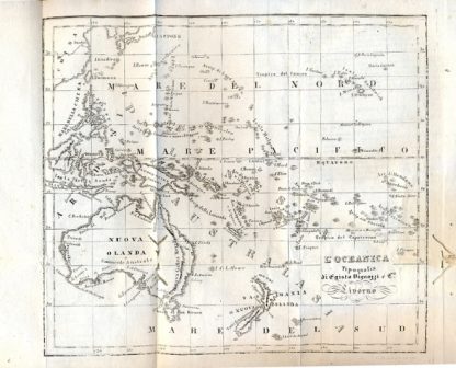 Compendio di geografia. Compilato sulle opere più recenti dei migliori geografi. Nuovissima edizione nella quale tra i fatti più attuali della cosmologia, geografia, statistica, industria e commercio sono indicate tutte le strade ferrate e linee telegrafiche attualmente in esercizio in Europa. Coll'aggiunta dei sunti storici scritti e condotti fino ai nostri giorni da A. Pau. Con sette carte geografiche compresa quella dell'Italia.