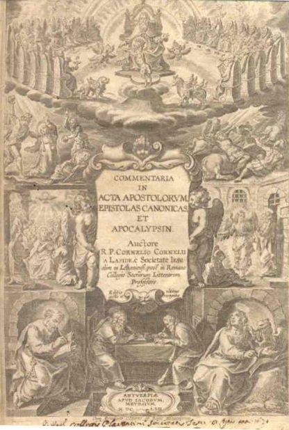 Commentaria in Acta Apostolurum epistolas Canonicas et Apocalypsin.