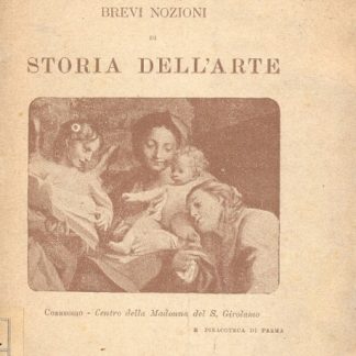 Brevi nozioni di storia dell'arte.