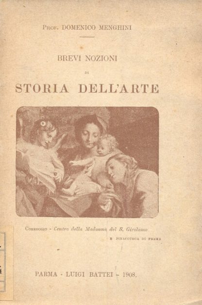 Brevi nozioni di storia dell'arte.