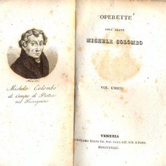 Operette (Biblioteca di Opere Classiche Antiche e Moderne).