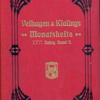 Monatshefte. XXVI jahrgang 1911-1912. 2 band.