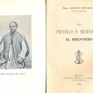 Dal Piccolo S. Bernardo al Brennero.