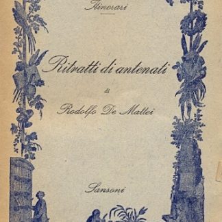 Ritratti di antenati (Itinerari, n. 5).