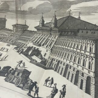 Funerali di Carlo Emanuele II. Malattia e morte esemplare di S. A. R. Pubblica spositione del Regio Cadavere. Pompa del solenne accompagnamento alla sepoltura. Idea e magnificenza dell'apparato funebre. Architettura della facciata del tempio....