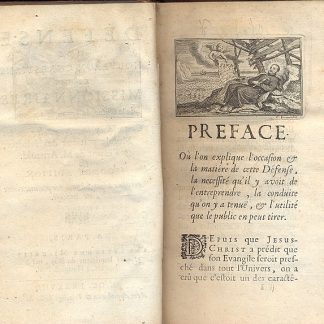 Defense des nouveaux chrestiens et des missionnaires de la Chine, du Japon et des Indes. Contre deux livres intitulez, La Morale pratique des Jesuitesm, e l'Esprit de M. Arnauld.