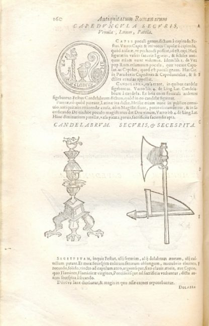 Romanarum antiquitatum. Libri decem ex variis scriptorubus summa fide singularique diligentia collecti. Cum indicubus locupletissimis. Editio ultima.