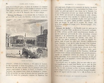 Guide universel et complet de l'etranger dans Paris. Contenant tous les renseignements pratiques, la topographie et l'histoire de Paris, la description de tous ses monuments le tableau de ses rues et leurs denominations nouvelles, etc. Suivi d'un petit guide des environs de Paris. Neuvieme edition completement refondue par Edmond Renaudin.