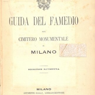 Guida del Famedio nel cimitero monumentale di Milano.