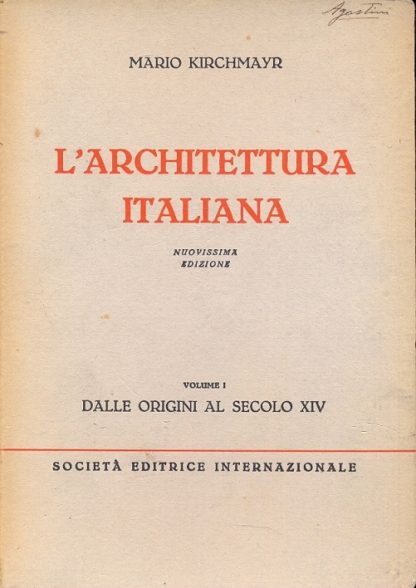 L'architettura italiana.