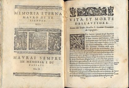 Le opere del R. P. F. Luigi di Granata. Ultimamente da lui stesso emendate, accresciute, & quasi formate di nuovo. Tradotte dalla lingua Spagnuola, nella nostra Italiana. Et in questa ultima Impressione, aggiuntevi un trattato de i quattro estremi ultimi dell'Huomo, dell'istesso.