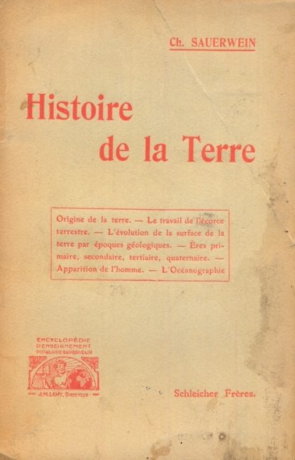 Histoire de la terre.