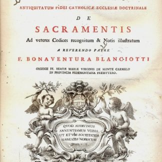 De Sacramentis ad veteres Codices recognitum & Notis illustratum.