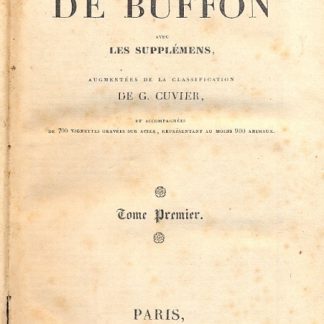 Oeuvres completes avec les supplemens, sugmentees de la classification de G. Cuvier.