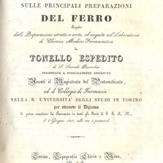 Opera miscellanea contenente numerosi saggi chimici su acidi , minerali e gas.