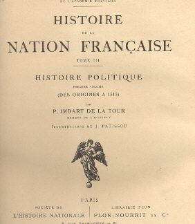 Histoire de la Nation Francaise.