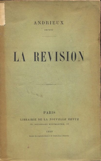 La revision.