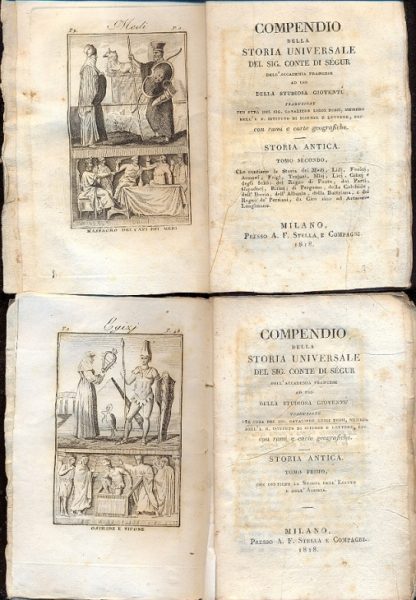 Compendio della storia universale . Ad uso della studiosa gioventù. Storia antica.