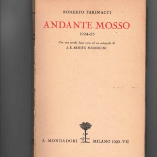 Andante mosso 1924 - 25.
