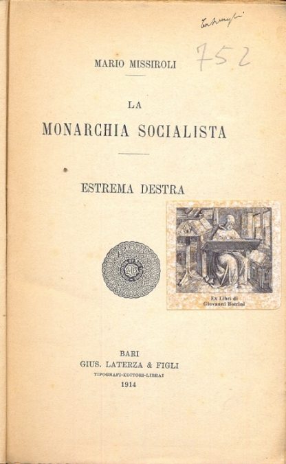 La Monarchia Socialista. Estrema destra.