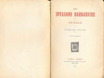 Le invasioni barbariche in Italia.