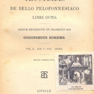 De bello Peloponnesiaco, libri octo. Vol. II: Lib. V-VIII.