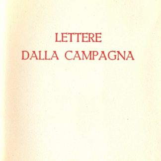 Lettere dalla campagna.