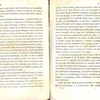 Intorno alla riforma ed ai tentativi per introdurla in Italia. Avvertimenti del Cardinale Gaetano Baluffi Arfcivescovo di Imola.