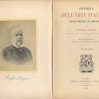 Storia dell'arte italiana dalle origini al secolo XX.