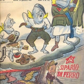 Il Travaso. Accidenti ai capezzatori ! Rivista settimanale diretta da Guglielmo Guasta.