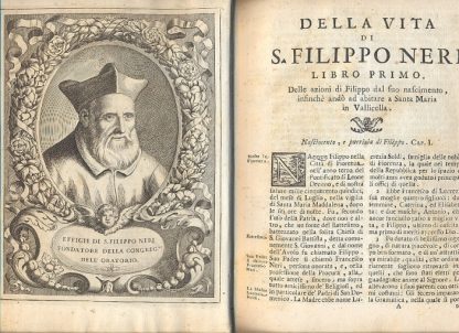 Vita di S. Filippo Neri fiorentino , fondatore della Congregazione dell'Oratorio . Con la notizia di alcuni compagni del medesimo Santo aggiunta dal P. Maestro Gicaomo Ricci.