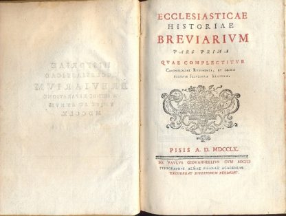 Ecclesiasticae historiae breviarium.