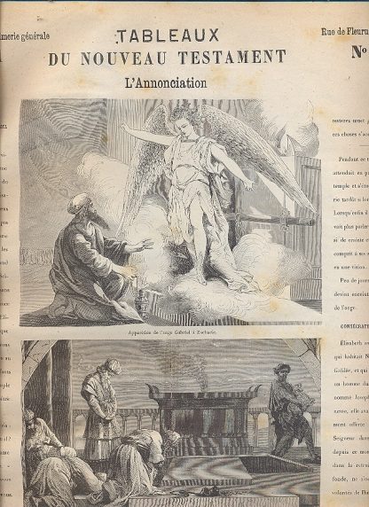 Tableaux de l'Histoire Sainte - Tableaux du Nouveau Testament.