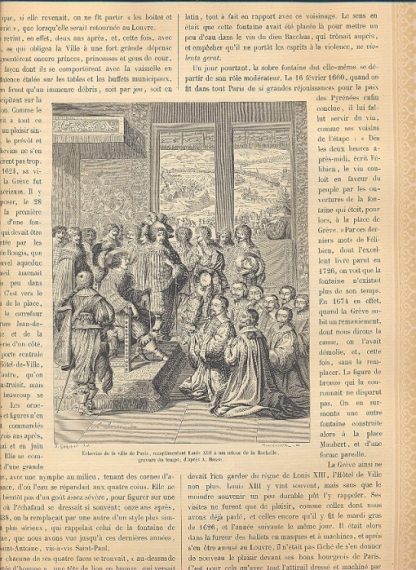 Paris a travers les ages. Aspects suggessifs des monuments et quartiers historiques de Paris depuis le XIII siecle jusqua nos jours, fidelement restitues d'apres les documents authentiques par M. F. Hoffbauer, architecte. Texte par MM. Edouard Fournier, Paul Lacroix, Ch. Jourdain, A. Bonnardot, Jules Cousin, Franklin, Valentin Dufour, etc..