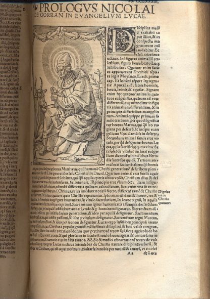 Commentaria, Nicolai Gorrani in Quatuor Evangelia, omnibus qui a ministerijs sunt verbi dei , no minus utilia q necessaria, multisq altis (quae in pretio habentur) longe anteserem da, aca nunc primum typis excusa. In Matth. (fol. I) - Im Marcum (fo. CL) - In Lucam (fo. CCLXXXIII) - In Iohanne (fo. CCCCXCIII).