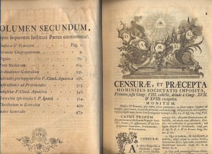 Institutum Societatis Jesu, Auctoritate Congregationis Generalis XVIII. Meliorem in ordinem digestum, auctum, et recusum.